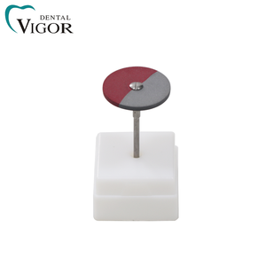 Equipo de Laboratorio, Rueda de Pulido de Goma de Doble Color, 1 Pieza, Pulidores de Diamante de Dos Colores para Laboratorio Dental - Product Image 4