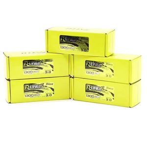 Batterie de drone de course personnalisable Tattu 120C 4S 6S 14.8V 22.2V 1300mAh pour quadricoptère RC – Pack de batteries numériques en stock - Product Image 2