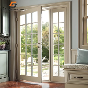 ประตูบานสวิงกระจกอะลูมิเนียมคุณภาพสูง GS สำหรับใช้ในบ้านพักตากอากาศ - Product Image 2