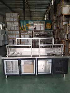 Mostrador de Té con Leche Refrigerado de Alta Calidad, Diseño Personalizado de Barra de Té de Burbujas - Product Image 2