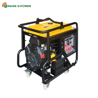 Générateur à essence SHRASIE RZ30000CXE 220V 380V 20kw 25kva avec moteur refroidi par air Briggs & Stratton et système de démarrage à distance