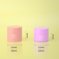 XGH nouveau modèle PET pots 150ml-300ml visage main cheveux soins de la peau Lotions gommage crème conteneurs avec sérigraphie