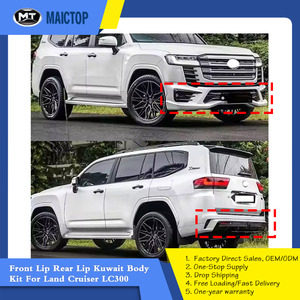 Venta caliente <span class=keywords><strong>nueva</strong></span> condición Auto Car Bodykit ABS Material parachoques delantero y trasero con recortes de luz antiniebla para <span class=keywords><strong>Toyota</strong></span> <span class=keywords><strong>Land</strong></span> <span class=keywords><strong>Cruiser</strong></span> LC300 - Product Image 3