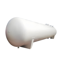 Réservoir de stockage de gaz GPL horizontal en acier au carbone de 5000 litres avec cuve sous pression certifiée CE/ASME - Fabricant