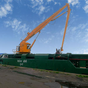 Grúa Plegable Marina de 3-30 Toneladas, Grúa Hidráulica para Pontón, Grúa Fija para Cubierta de Barco, Operación de Elevación de Carga, Grúa Plegable - Product Image 5