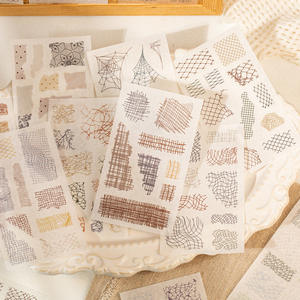 20 feuilles par paquet Série Tulle <span class=keywords><strong>Dreamcatcher</strong></span> Matériaux de collage en tulle polyvalents de style vintage - Product Image 3