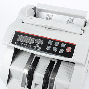 Détecteur de billets LED <span class=keywords><strong>USD</strong></span>/EURO, machine à compter les billets bon marché, machine à compter les billets UV/MG, compteur de billets, machine à compter l'argent liquide - Product Image 3