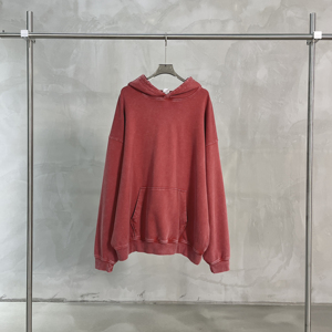 Sudadera con Capucha Estilo Vintage Morandi 2026, Color Batik, para Hombre y Mujer, Lavada y Desgastada, Estilo Urbano, Venta al Por Mayor - Product Image 3
