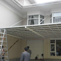 Auvent de terrasse, auvent de jardin, auvent de patio en aluminium de haute qualité, manuel, anti-UV, résistant à la pluie, auvent de balcon, auvent