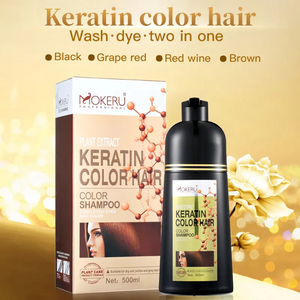 Wholesale Mokeru Natural Magic Coloring <strong>Shampoo</strong> <strong>for</strong> <strong>Hair</strong> Color Professional <strong>Hair</strong> Dye <strong>Shampoo</strong> Keratin Brown <strong>Black</strong> <strong>Shampoo</strong> - Product Image 4