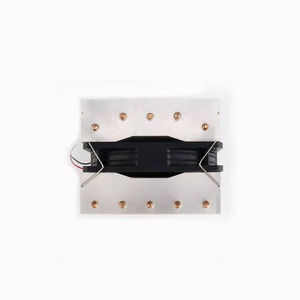 Caloduc en aluminium à ailettes à fermeture éclair personnalisé ventilateur de refroidisseur d'unité centrale à deux tours 300W - Product Image 3