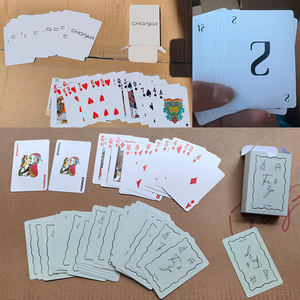 <span class=keywords><strong>Jeu</strong></span> de cartes de tarot personnalisé avec <span class=keywords><strong>questions</strong></span> Talkstuff pour un travail d'équipe divertissant, <span class=keywords><strong>jeu</strong></span> de cartes de poker inclusif, boîte étanche - Product Image 4