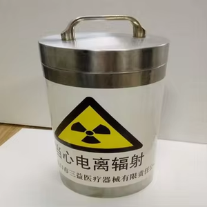 Recipiente de Aleación de Tungsteno de Alta Pureza para Protección Contra la Radiación, Recipiente de Protección para Medicina Nuclear, Vial para Almacenamiento Sellado de Fuentes Radioactivas - Product Image 5