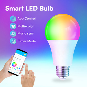 Bombilla Inteligente Wifi RGB Inteligente con Control Remoto por Aplicación Google Alexa E26, en Oferta - Product Image 3