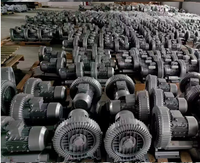 Souffleur à turbine haute pression industriel haute puissance 380v ventilateur centrifuge pompe à vide pour étang à poissons