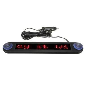 Pantalla LED Ultrafina con Control Remoto, Entrada 7*40, Pantalla de Barra para Coche, Montaje con Ventosa, Pantalla de Barra Monocromática - Product Image 6