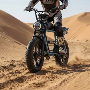 Moto tout-terrain <span class=keywords><strong>électrique</strong></span> Dune Ready Scrambler E avec freins à disque hydrauliques, pour la conduite hors <span class=keywords><strong>route</strong></span> sur les pistes de dunes de sable - Product Image 2
