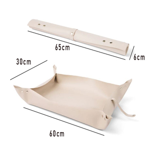 Vassoio <span class=keywords><strong>per</strong></span> vasi di piante di grandi dimensioni piattini in pelle a goccia davanzale di riso <span class=keywords><strong>per</strong></span> la coltivazione di semenzali <span class=keywords><strong>per</strong></span> piantare vassoi - Product Image 2