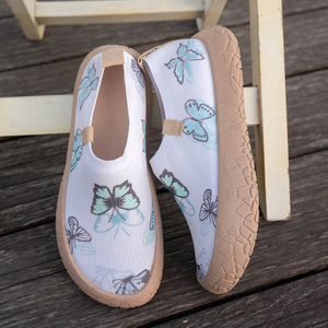 Zapatillas <span class=keywords><strong>de</strong></span> Verano para Mujer, Suaves, Estampadas, Sin Cordones, Planas, Casuales, para Caminar al Aire Libre, a la Moda, Transpirables, Ligeras, <span class=keywords><strong>de</strong></span> Punta Ancha - Product Image 5