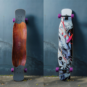 Famoso monopatín de arce canadiense/longboard/tablero liso - Product Image 5