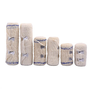 Y tế mềm bông đàn hồi vết thương mặc quần áo Crepe băng màu sắc tự nhiên Crepe băng đàn hồi - Product Image 4