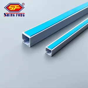 10X10mm 20X10mm PVC Câble Canaleta Electrica PVC Fil Conduit Goulotte