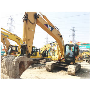 Pelle sur chenilles CAT 320C d'occasion en parfait état, bas bon marché d'occasion, pelle Caterpillar 320C d'occasion, dans les chantiers de Shanghai - Product Image 6