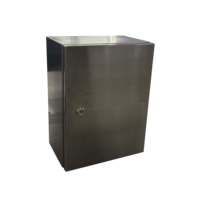 Caja DE DISTRIBUCIÓN DE ACERO INOXIDABLE impermeable IP66 Alto nivel de protección