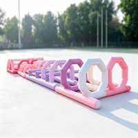 Arche de jeu gonflable d'extérieur pour enfants, ensemble robuste d'équipement sportif pour la maternelle, les fêtes et l'entraînement en aire de jeux