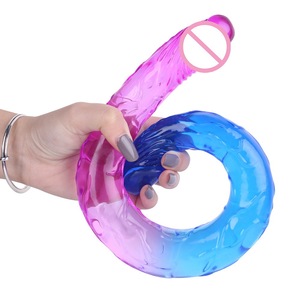 Nuevo Dildo Masajeador Doble para Mujeres, Juguete Sexual para Lesbianas, Resistente al Agua, Recargable por USB, 10 Velocidades - Product Image 3