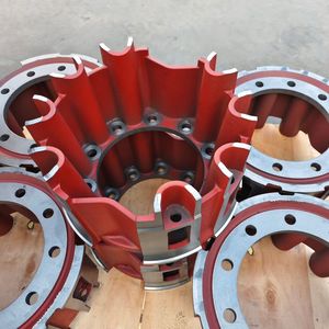 Plaque de connexion de moyeu de roue de camion poids lourd 3464005044, nouvelle <span class=keywords><strong>bride</strong></span> d'<span class=keywords><strong>essieu</strong></span> pour pièces de <span class=keywords><strong>remorque</strong></span> Mercedes Benz, pièces de rechange - Product Image 5
