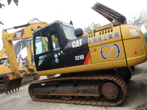 Excavadora Usada CAT 323D Original de Japón, Excavadora de Cadenas Caterpillar 323 323d 323dl Usada en Venta - Product Image 4