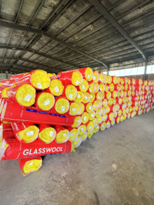 Couverture d'isolation imperméable en <span class=keywords><strong>laine</strong></span> <span class=keywords><strong>de</strong></span> <span class=keywords><strong>verre</strong></span> prix <span class=keywords><strong>de</strong></span> gros avec support en aluminium avec <span class=keywords><strong>pare</strong></span>-<span class=keywords><strong>vapeur</strong></span> - Product Image 6