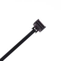 Gestionnaire de câbles solaires autobloquants Clips de câble Kabelbinder noirs Panneau automobile Attaches de câble de panneau solaire Clips de bord 126-00426