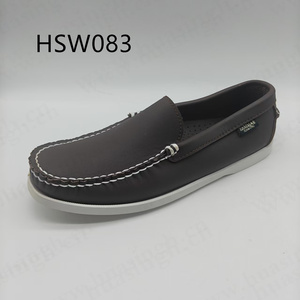 ZYF, Zapatos Estilo Mocasín para Caminar, Talla Pequeña Disponible, Color Azul Oscuro, Diseño de Ajuste Relajado, Suela de Goma Resistente, Zapatos Náuticos HSW084 - Product Image 4