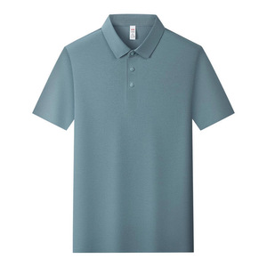 Polo Shirt Solid Color Short Sleeve Polyester Daily Wear Uniforms Advertising Use - Product Image 3