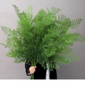 Plantas Artificiales para Decoración <span class=keywords><strong>de</strong></span> Bodas, Serie Bosque, Hierba <span class=keywords><strong>de</strong></span> Barba <span class=keywords><strong>de</strong></span> Dragón Dorada <span class=keywords><strong>de</strong></span> Mil Capas, Hierba Xun - Product Image 2