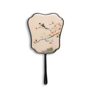 Espejo de Mano Metálico Delgado y Elegante con Logotipo Personalizado y Color Personalizado, Estilo Nacional Asiático, para Regalo de Niña - Product Image 2