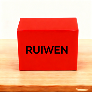 Carpetas de Cartón Blanco con Estampado Dorado Personalizado del Fabricante, Impresión Personalizada de Alta Gama para Cosméticos - Product Image 2