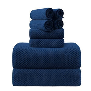 ผ้าขนหนูอาบน้ำแบบดูดซับน้ำได้ดี ขอบเสริมความแข็งแรง ผลิตตามสั่ง โซลูชั่นสิ่งทอที่เหมาะสม ราคาโรงงานที่แข่งขันได้ - Product Image 6