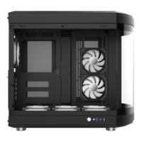 New Fashion Design Micro ATX PC Case Water Cooling Full Tempered Glass Panel Gaming PC Case RGB Fan Computer Cases & Towers