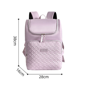 Bolsa de Pañales de Gran Capacidad, Tejida en Tela Oxford de Alta Calidad, Resistente a Salpicaduras, Práctica para Uso Diario, Mochila de Maternidad - Product Image 6