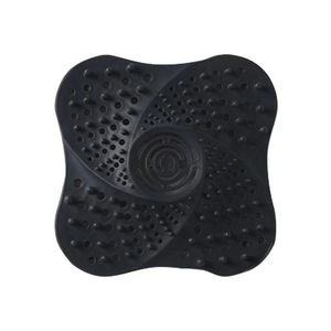 Couvre-drain de sol en silicone de qualité supérieure en forme de pétale, filtres anti-cheveux pour les tuyaux de drainage de salle de bain et les sorties d'égouts - Product Image 4