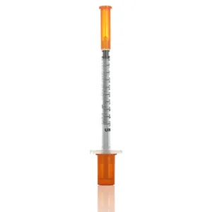 ZS或定制一次性0.5毫升1毫升胰岛素注射器带针头价格