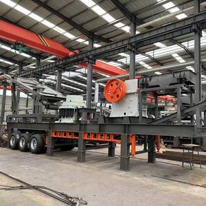 Concasseur à cône à ressort monocylindre et multicylindre pour la production d'agrégats de gravier, équipement de ligne de production de gravier de chantier - Product Image 4