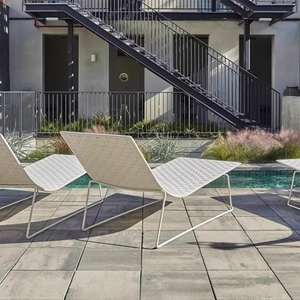 Juego de muebles de tumbona de playa <span class=keywords><strong>para</strong></span> exteriores, tumbona de aluminio junto a la piscina, La Sala De Estar, Sillas De Playa, <span class=keywords><strong>jardín</strong></span>, PE, <span class=keywords><strong>tumbonas</strong></span> de ratán, silla - Product Image 3