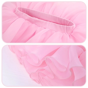 <span class=keywords><strong>Falda</strong></span> de tutú de princesa para niñas, tutú de baile para niñas, ropa de escenario de bailarina - Product Image 6