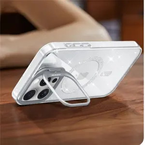 Funda Protectora para <span class=keywords><strong>iPhone</strong></span> 16 <span class=keywords><strong>Pro</strong></span> Max con Soporte Magnético para Lente de Flash, Compatible con <span class=keywords><strong>iPhone</strong></span> 11 12 13 <span class=keywords><strong>14</strong></span> 15 Plus - Product Image 4