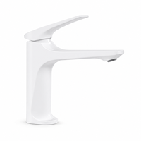 Robinet de lavabo moderne de luxe en acier inoxydable - Robinet de salle de bain - Robinets et raccords en laiton pour salle de bain - Articles sanitaires pour meuble sous vasque haut de gamme