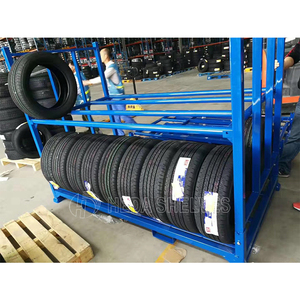 סיטונאי stackable נייד להסרה כיכר מתכת מזרן אחסון מתלה nestainer מתלה - Product Image 6